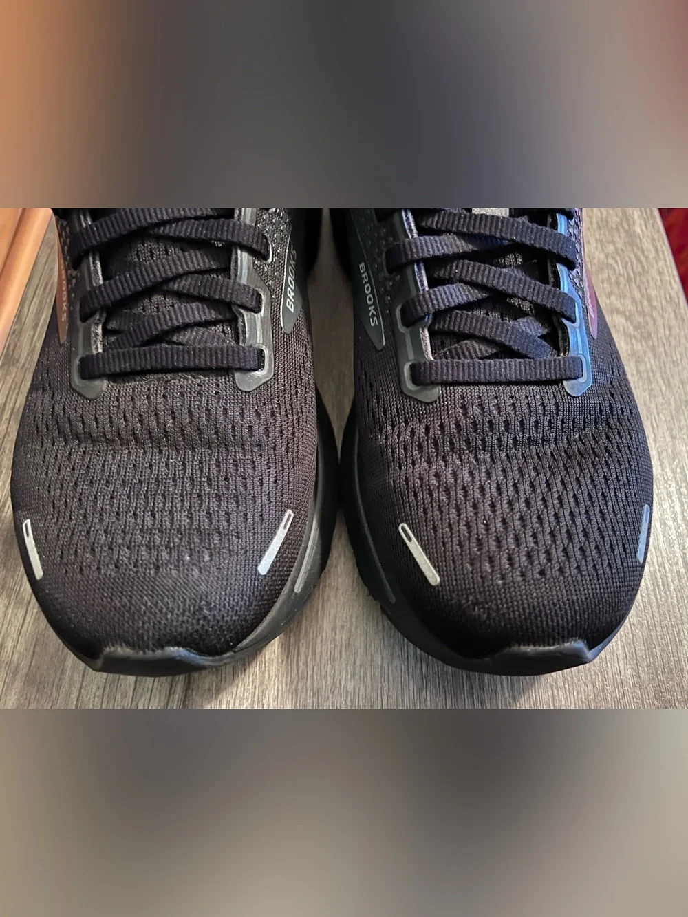 EXCELLENT CONDITION Brooks Ghost 14 Running Shoes Women’s 8 Wide—Ebony/Black